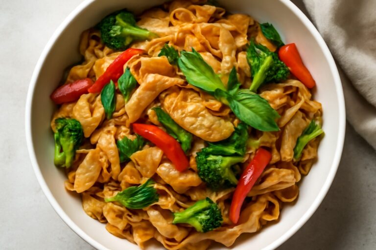 Thai Drunken Noodles (Pad Kee Mao)